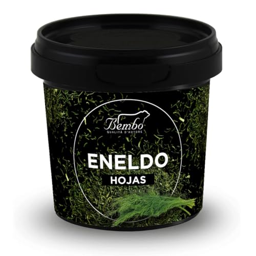 Hojas de Eneldo 25 g | Hierba Natural y Aromática | Sin glutamatos, antiaglomerantes, colorantes | Envase anti luz, anti oxidación, reciclable y reutilizable