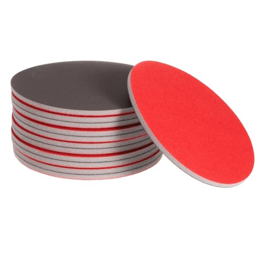 Éponges de ponçage grain 1200 de 15,2 cm pour rénover un meuble en bois ou lisser une cloison sèche
