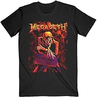 Rock Off officially licensed product Standard Unisex Sizing High quality soft-style cotton unisex t-shirt Do not tumble dry, machine wash at 30°C Don't bleach, dry low, don't iron decoration.