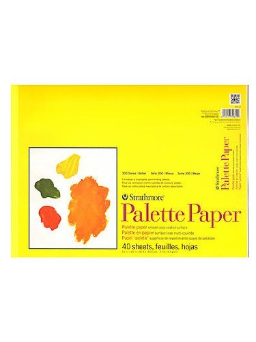 image for Strathmore 300 Series Palette Paper Pad, Tape Bound, 12x16 inches, 40 