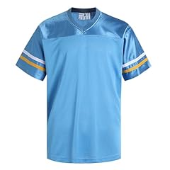 White/Yellow Stripe-light Blue Jersey