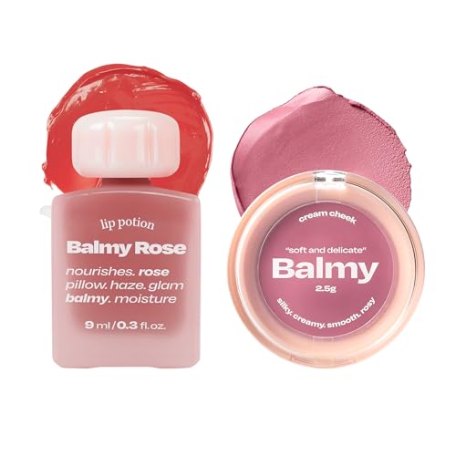 alternativestereo Lip Potion Balmy Rose No.6 & Balmy Cream Cheek No.4