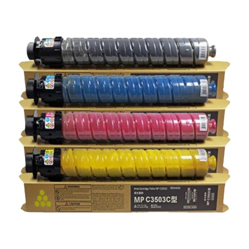 Tóner MPC3503 CMYK para fotocopiadoras Ricoh MP C3003SP C3004SP y C3504SP