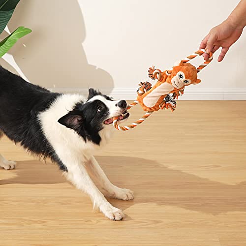 Sedioso Dog Toys, Stuffed Animal Dog Chew Toy, Cute Squeaky Dog Plush Toys With Crinkle Paper For Puppy, Small, Middle, Large Breed #TOP4