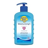 BANANA BOAT Moisturising Sunscreen Lotion SPF50+ 400g, Skin feels Moisturised and Nourished, UVA + UVB Broad Spectrum, Non-Greasy, 4-Hour Water Resistant, Made in Australia