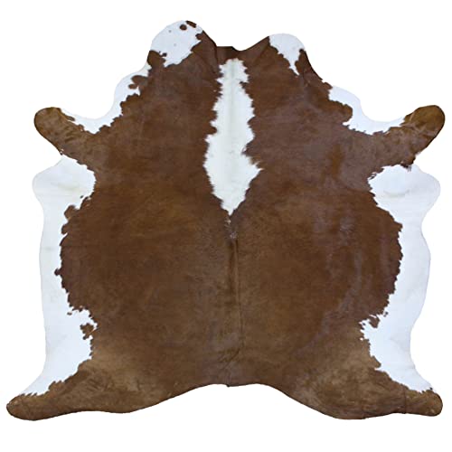 Zerimar Alfombra Piel de Vaca Natural | Medidas: 180x190cm 2,88M2 | Alfombra Salón |...