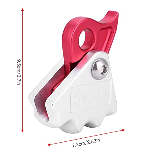 Descensor de Autofrenagem Resistente para Corda de 9-12 Mm, para Operações de Escalada, Rapel e Resg