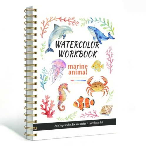 Image of Water Colouring Book for Adult &Teens Beginners