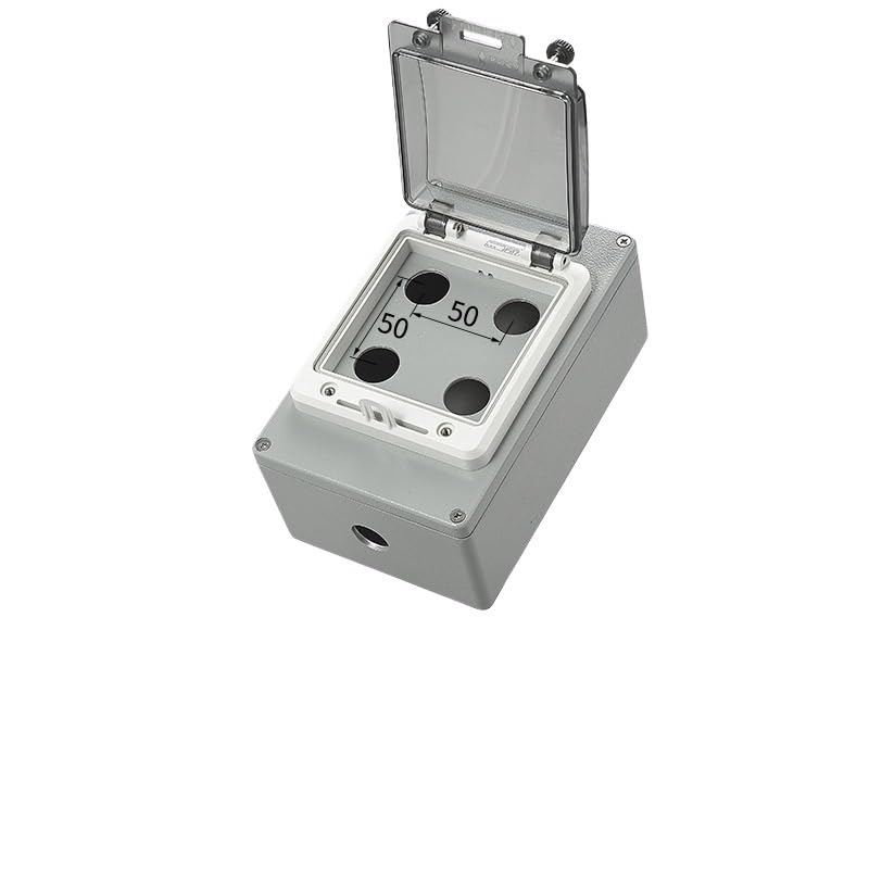 Boîte de commande en aluminium pour bouton poussoir industriel étanche