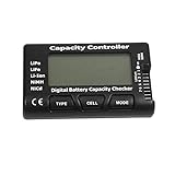 Pantalla LCD clara y brillante: el monitor de la batería está diseñado con LCD de alta calidad, ofrece una pantalla clara y brillante desde todos los ángulos.