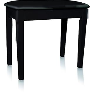 Delson 104-3BK Banquette Piano simple avec coffre Noir Laqué - Les Beatles, Paul McCartney, John Lennon, RIngo Starr, George Harrison