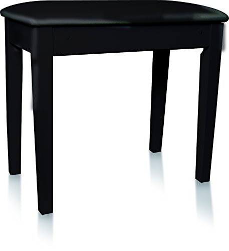 Delson 104-3BK Banquette Piano simple avec coffre Noir Laqué - Les Beatles, Paul McCartney, John Lennon, RIngo Starr, George Harrison Delson 104-3BK Banquette Piano simple avec coffre Noir Laqué