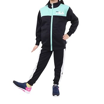 FILA ジャージ Amazon.co.jp: フィラ（FILA） ガールズ ジャージ 上下セット