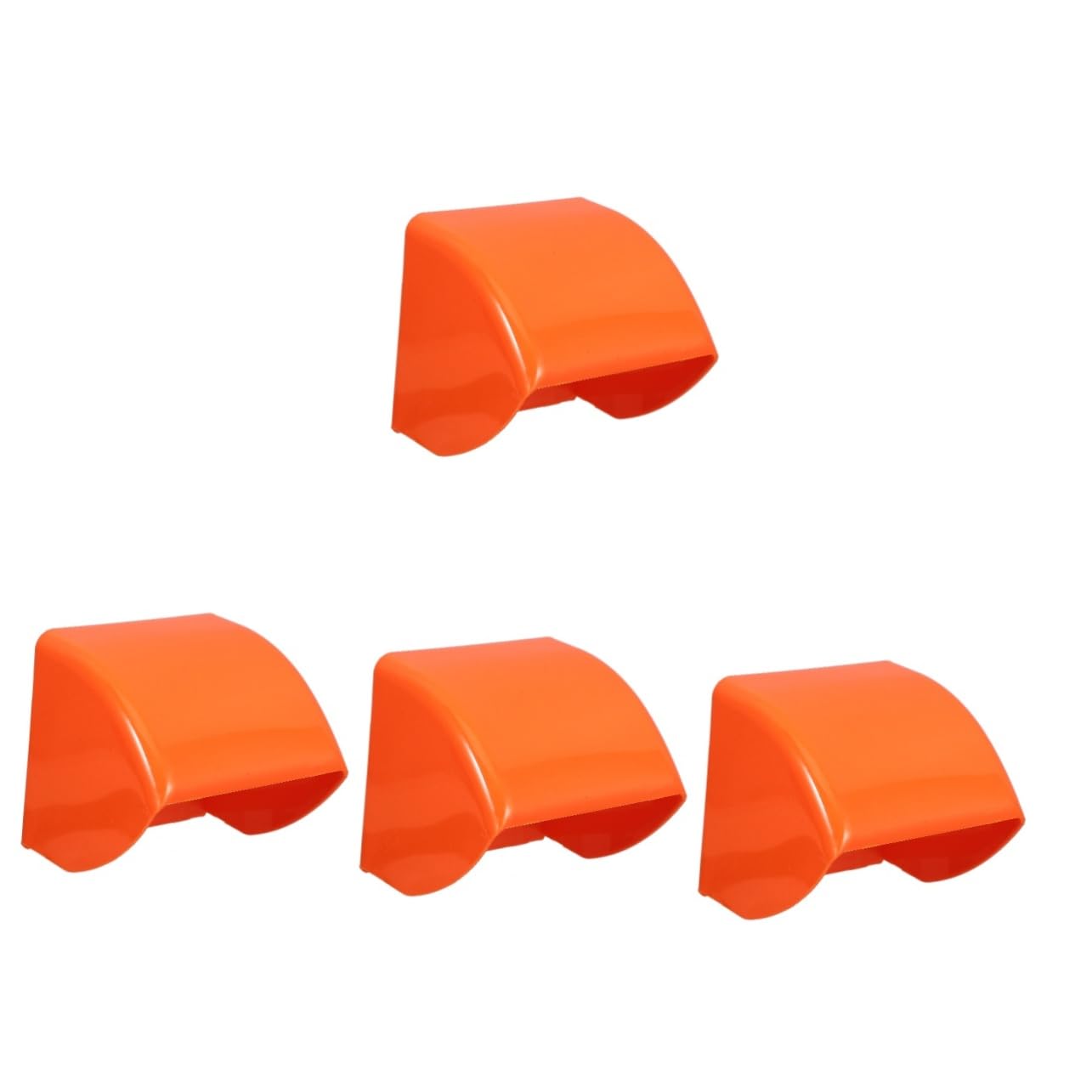 Mikikit 4pcs Sturdy Outdoor Socket Protector Cover Rainproof Socket Cover Protector for