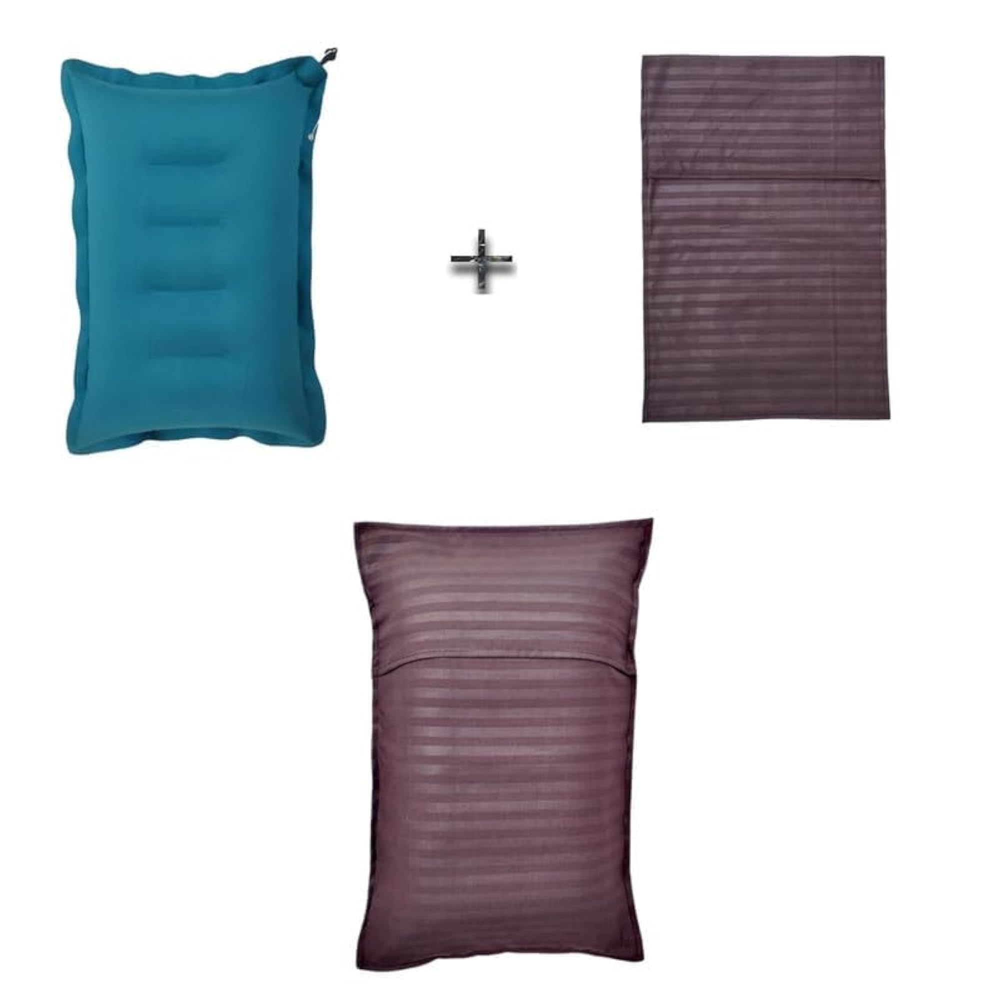 Inflatable Travel Air Pillows with Soft Cotton Covers