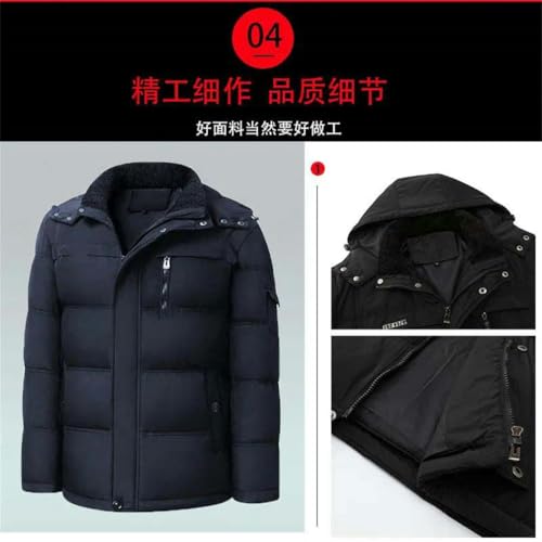 Chaqueta de invierno para hombre informal holgada ideal para ciudad 4