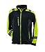 Produktbild Safety 1st Urgent URG-C Polar Fleecejacke Professionelle Arbeitsjacke schützende Warnjacke fleeceisolierte 300g/m2 Schutzjacke reflektierende Mantel Taschen Herren Jacke EN340 schwarz mit gelb (L)
