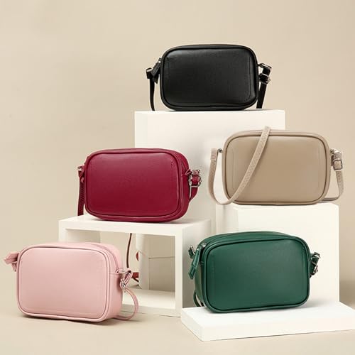 Women's Crossbody Bag with Adjustable Shoulder Strap Waterproof Handbag Crossbody Bag Pure Color Crossbody Bag2