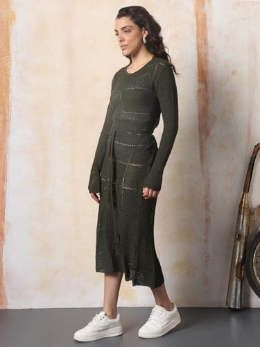Image of High Star Women Regular Fit Regular Fit Solid Co-ord