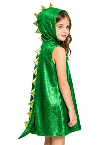 Robe dinosaure pour filles avec capuche et queue Vxuxlje pour fetes - 2