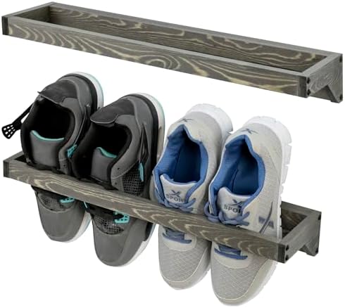 Amazon.com: CroBlissful 3 Pcs 15.7" Wall Mounted Shoe Rack Hanging ...