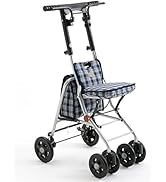 Amazon | エムズハウス：軽量 コンパクト シルバーカー/プリエ (青