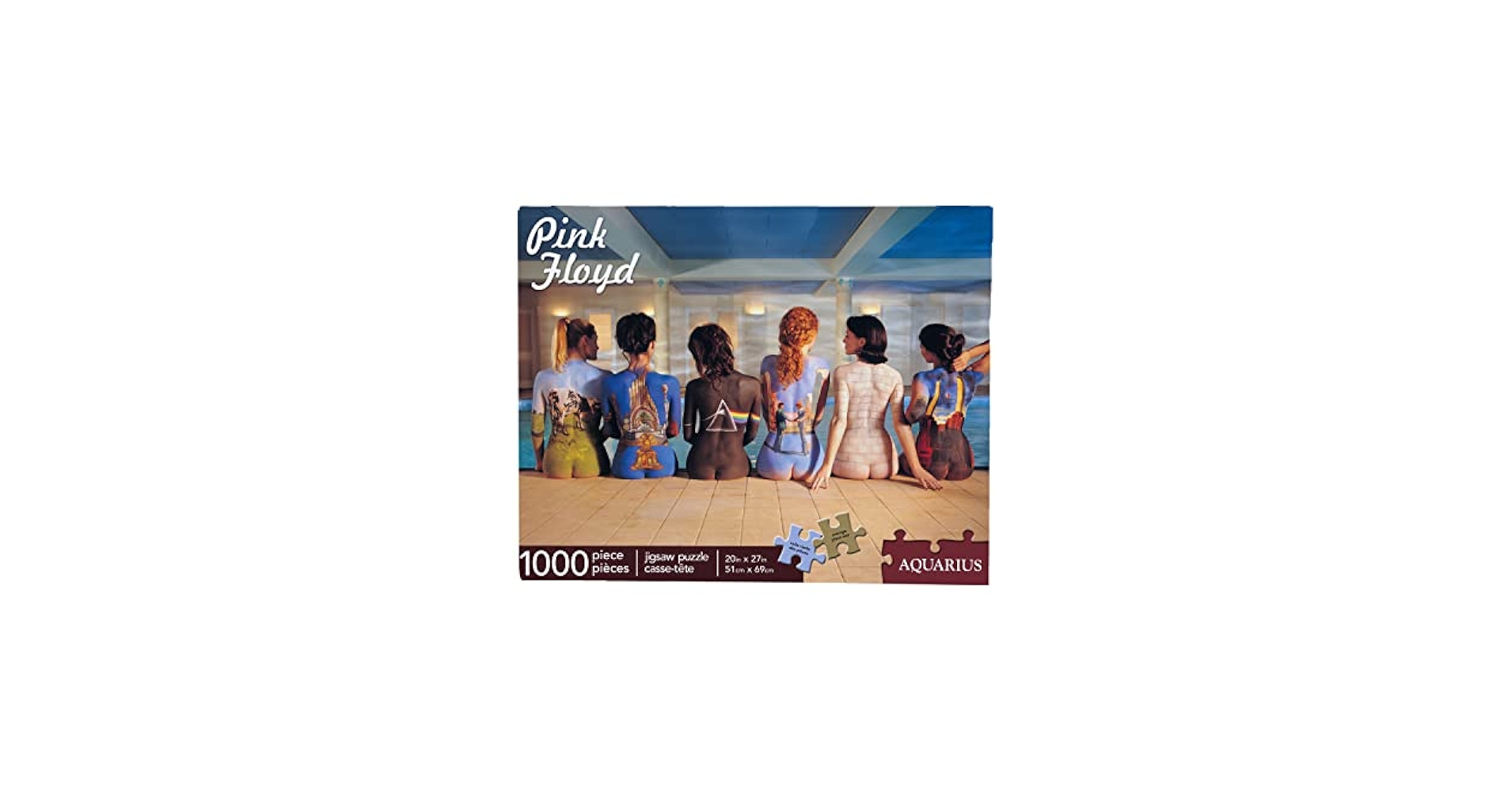 Amazon.com: AQUARIUS Pink Floyd Back Art Puzzle (1000 Piece
