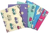 Visage Textiles Ltd Fat Quarter Stoffpaket Snoopy & Woodstock 100% CO 5 Stücke á 45 x 55 cm (18 x 22 inch)