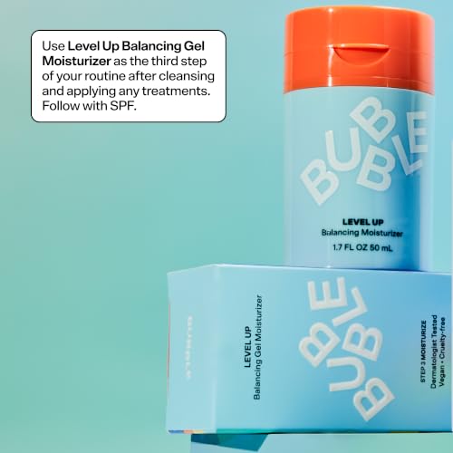Image of Bubble Skincare Level Up Balancing Gel Moisturizer for Oily Skin, 50 ml