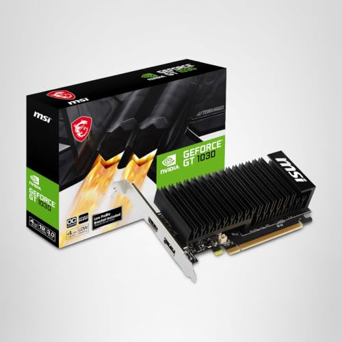 MSI GeForce® GT 1030 4GHD4 LP OC Scheda Video - 4GB DDR4 - Scheda video - Immagine 6