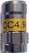 Produktbild Televes F-Stecker FSI2000 Push-on f. Koaxkabel Koax-Steckverbinder 8424450175330