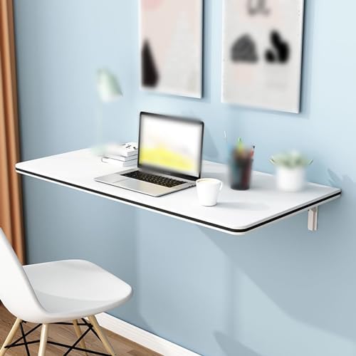 Table pliante murale rabattable et réglable pour bureau à domicile