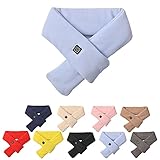 heater pad 12v [Popwarm Graphene Smart Heating Scarf] : A large area of heat is generated throughout the neck, designed according to ergonomics, so the warmth preservation effect is remarkable, warm and comfortable.