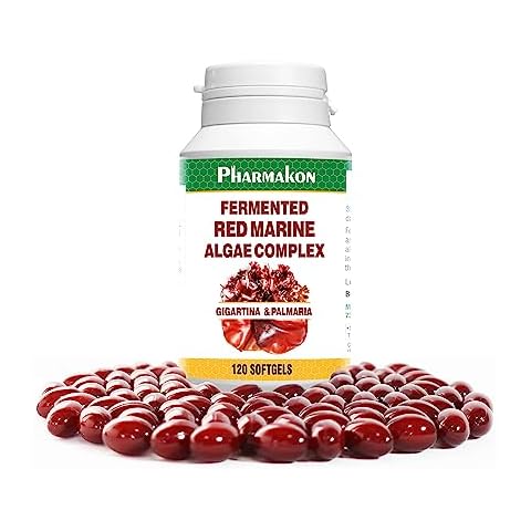 PHARMAKON Fermented Red Marine Algae Complex, Reduced Carrageenan Content, Gigartina & Dulse (120, Softgel) Cover