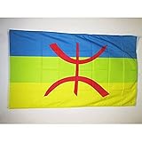 Material: Polyester 100D AZ FLAG Flagge KABYLEI 150x90cm - Berber Fahne 90 x 150 cm - flaggen Top Qualität