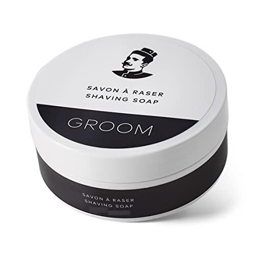 Groom - Handmade Shaving Soap Made by Groom - Smells Great and Provides a Smooth Shave 120 gr.