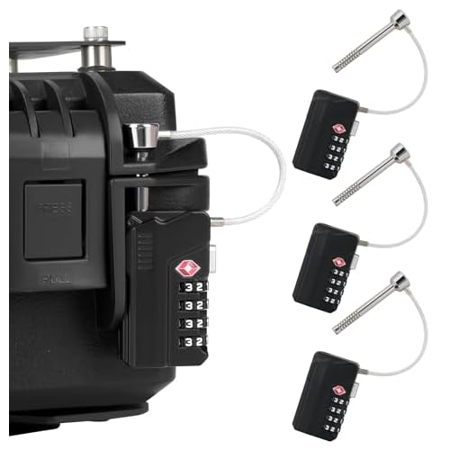 Heavy-Duty TSA Approved Gun Case Lock