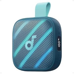 soundcore by Anker Boom Go 3i, Portable Speaker, 15W, 24H Playtime (Blue)