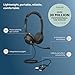 Jabra Evolve2 30 SE (2025 Version) Wired Dual-Ear Headset with Microphone for Work – Computer Headset - New USB-A and USB-C Cable - Goes with All Online Meeting Platforms - Black