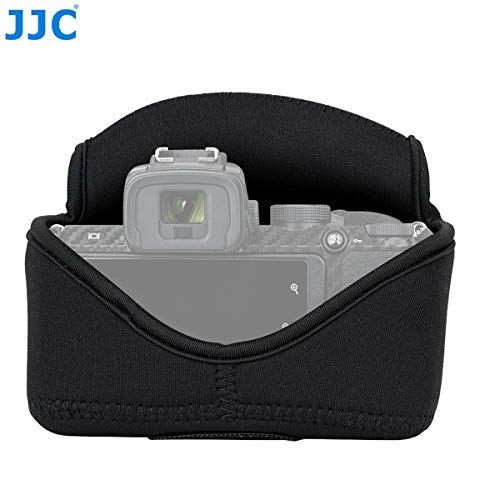 Jjc Neoprene Mirrorless Camera Pouch Case Bag, Ultra Lightweight Elastic Comfortable, Z50 Case, Z Fc Pouch, Water Resistant, Size 143X120X110Mm, Compatible With Nikon Z50 / Z Fc+ 16-50Mm Lens #TOP3