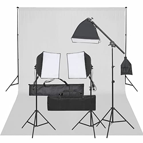 Kit de Estudio fotográfico con Set de Luces y Fondo, Xichuzi Fondo Fotografia Navidad N,Fondo Fotografia, Fotografia Accesorios, Kit Iluminacion Fotografia Kit Fotografia Estudio,