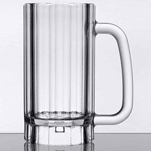G.e.t. 00086-1-San-Cl Shatter-Resistant Plastic Beer Mug / Stein, 16 Ounce, Bpa Free (Set Of 4) #TOP7
