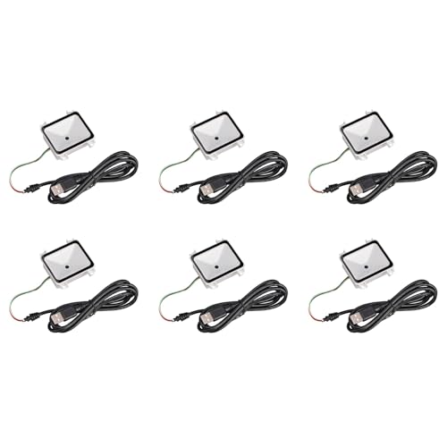 Scanner de codes-barres 2D encastrable module fixe QR RS232 TTL