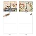 The Best Card Company - 10 Retro Blank Cards with Envelopes (4 x 5.12 Inch) - Artistic Boxed Assortment, Vintage Note Cards - Parisian Postcards M2355OCB