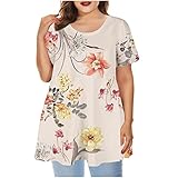 Bluse Damen Elegant ärmellose t-Shirt Crop Tops Shirt Mädchen Weiß Oberteile Frauen Schwarz Kleidung Frau Grau Sommer Shirts Top Damen V-Ausschnitte Tshirt Casual Rundhals Klamotten Teenager Mädchen T-Shirt Damen Sommer Oberteile Basic Kurzarm Rundhals Tee Tops Casual Loose Shirts Blusen