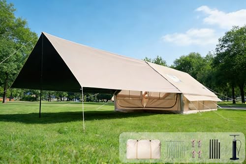 Ziziella Inflatable Tents for Camping, Easy Setup Inflatable...