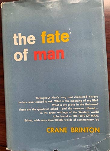 The Fate of Man, First Edition, First Printing ... B018C1DFEG Book Cover