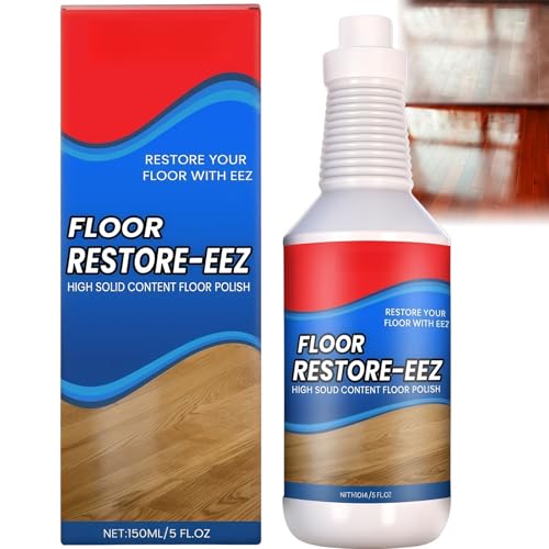 Floor Restore Eez Wood Floor Cleaner & Polish - Rejuvenate Revitalize Protect and Shine Wood Laminate Vinyl Slate Terracotta Floors