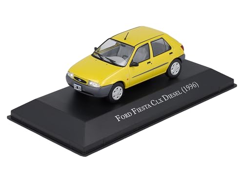 Salvat Ford Fiesta CLX Diesel 1996, Modèle Réduit 1/43, Collection, Jaune