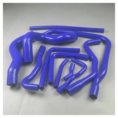 Kit tuyau d'air et radiateur silicone bleu haut de gamme pour BMW E30 M40